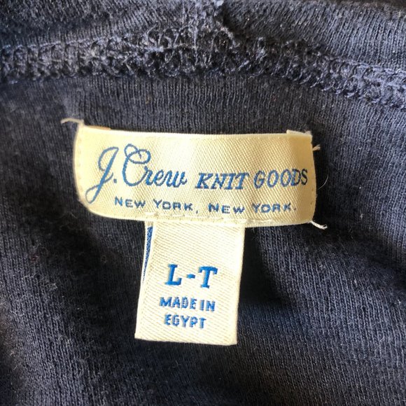 J Crew Navy Hoodie - Picture 3 of 3